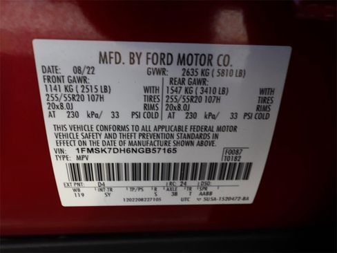 Certified 2022 Ford Explorer XLT w/ Equipment Group 202A image 25