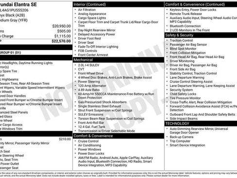 Used 2023 Hyundai Elantra SE FWD image 21