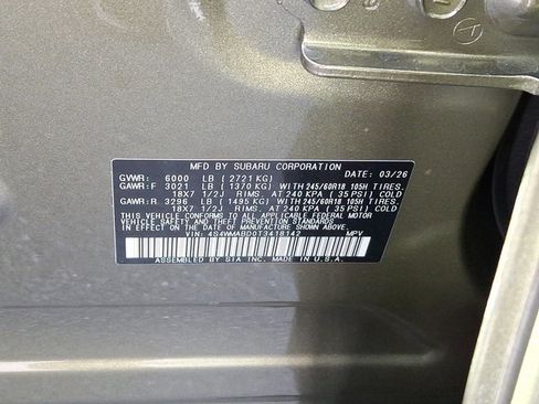 New 2026 Subaru Ascent Premium image 17