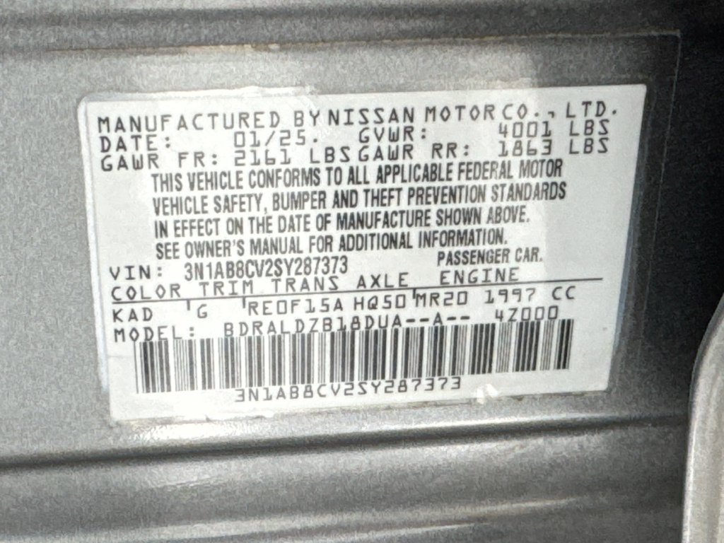 Used 2025 Nissan Sentra SV FWD image 35