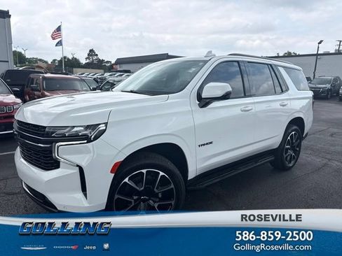 Used 2021 Chevrolet Tahoe RST w/ Luxury Package AWD/4WD image 1