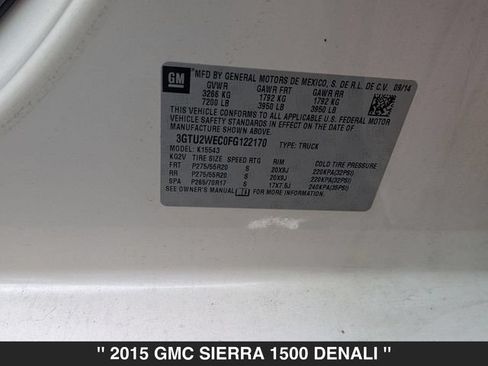 Used 2015 GMC Sierra 1500 Denali AWD/4WD image 40