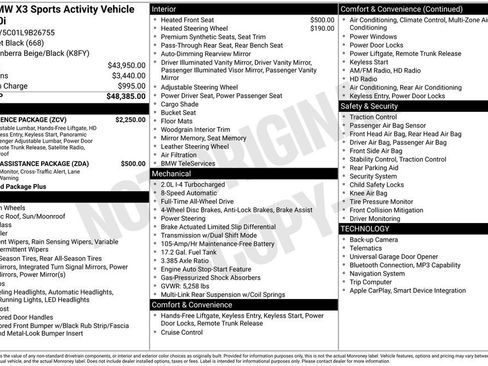 Used 2020 BMW X3 xDrive30i w/ Convenience Package image 5