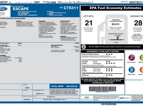 Used 2012 Ford Escape XLS FWD image 16