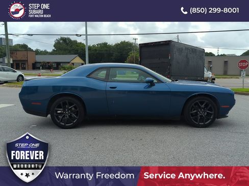 Used 2021 Dodge Challenger SXT w/ Blacktop Package RWD image 8