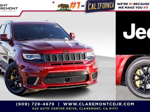 Used 2021 Jeep Grand Cherokee Trackhawk image 1