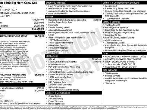 Used 2022 RAM 1500 Big Horn AWD/4WD image 2