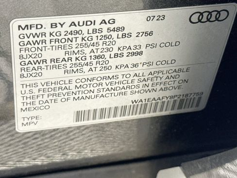 Used 2023 Audi Q5 2.0T Premium Plus w/ Premium Plus Package AWD/4WD image 32