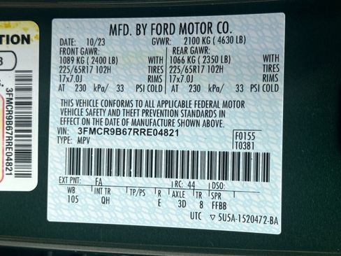 Used 2024 Ford Bronco Sport Big Bend w/ Convenience Package AWD/4WD image 27