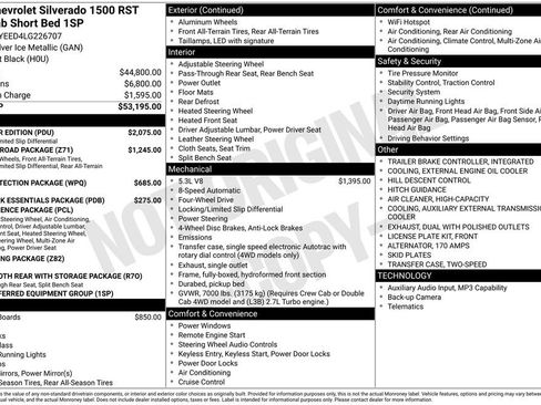 Used 2020 Chevrolet Silverado 1500 RST w/ All-Star Edition AWD/4WD image 35