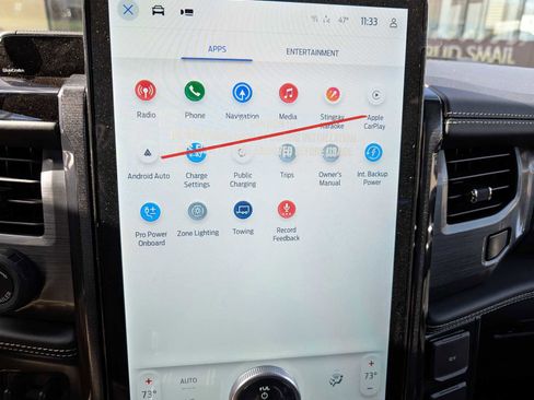 New 2025 Ford F150 Lightning Platinum w/ Dark Elements Package image 24