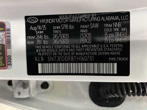 New 2026 Hyundai Santa Cruz Limited image 37