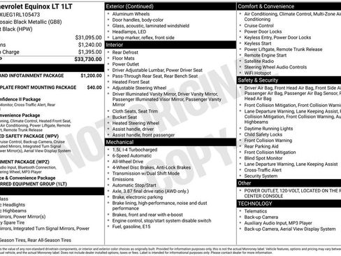 Used 2024 Chevrolet Equinox LT image 3