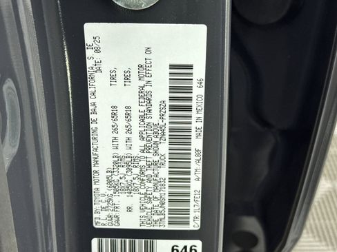 New 2025 Toyota Tacoma TRD Sport image 26