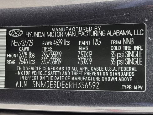Used 2024 Hyundai Tucson Limited image 28