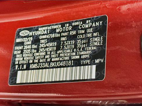 Used 2019 Hyundai Tucson Sport FWD image 40
