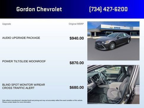 Used 2024 Toyota Camry LE w/ Audio Upgrade Package FWD image 5