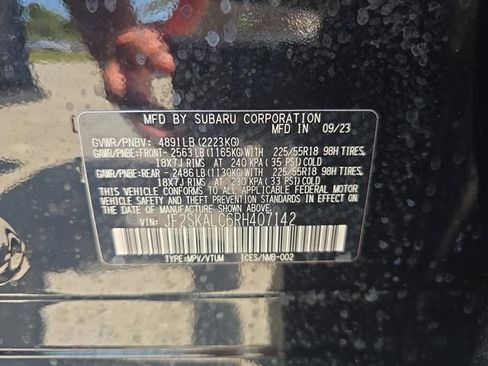 Certified 2024 Subaru Forester Limited AWD/4WD image 30