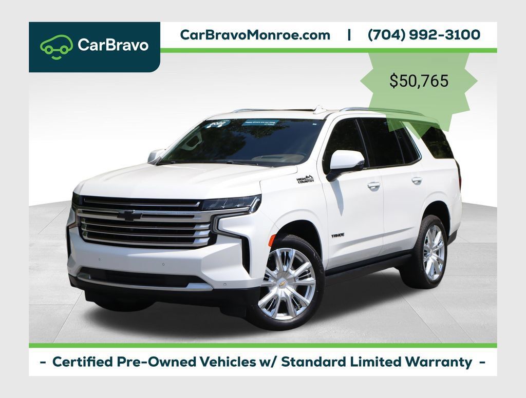 Certified 2022 Chevrolet Tahoe High Country AWD/4WD 360° Tour