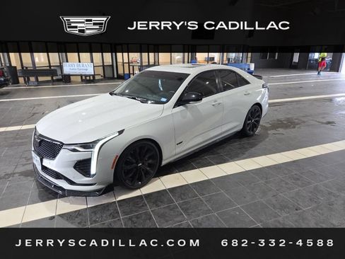 Used 2023 Cadillac CT4 V w/ Climate Package RWD image 1