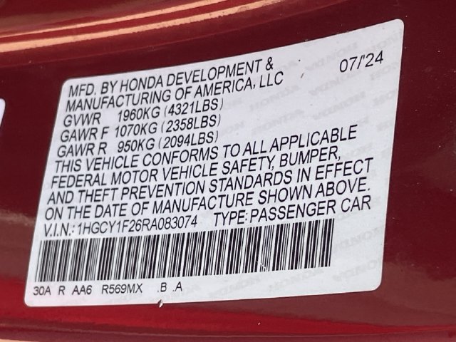 Used 2024 Honda Accord LX image 28