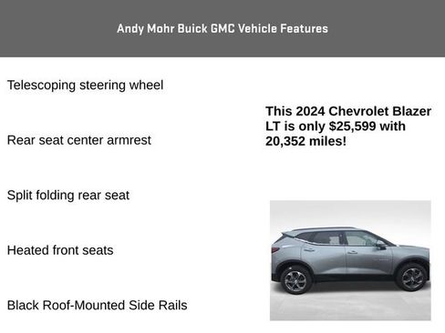 Used 2024 Chevrolet Blazer LT w/ Convenience Package image 15