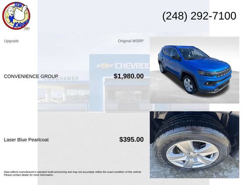 Used 2022 Jeep Compass Latitude w/ Convenience Group AWD/4WD image 5