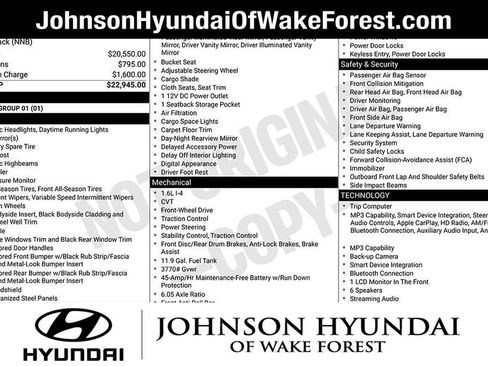 New 2026 Hyundai Venue SE FWD image 3
