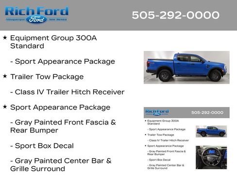Certified 2025 Ford Ranger XLT w/ FX4 Off-Road Package AWD/4WD image 11