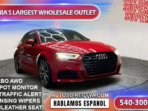 Used 2018 Audi S3 Premium Plus w/ Black Optic Dynamic Package image 1