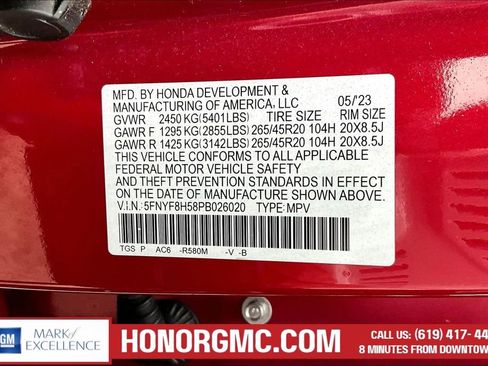 Used 2023 Honda Passport EX-L image 19