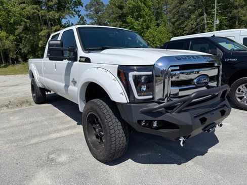 Used 2015 Ford F350 Lariat w/ Lariat Ultimate Package AWD/4WD image 2