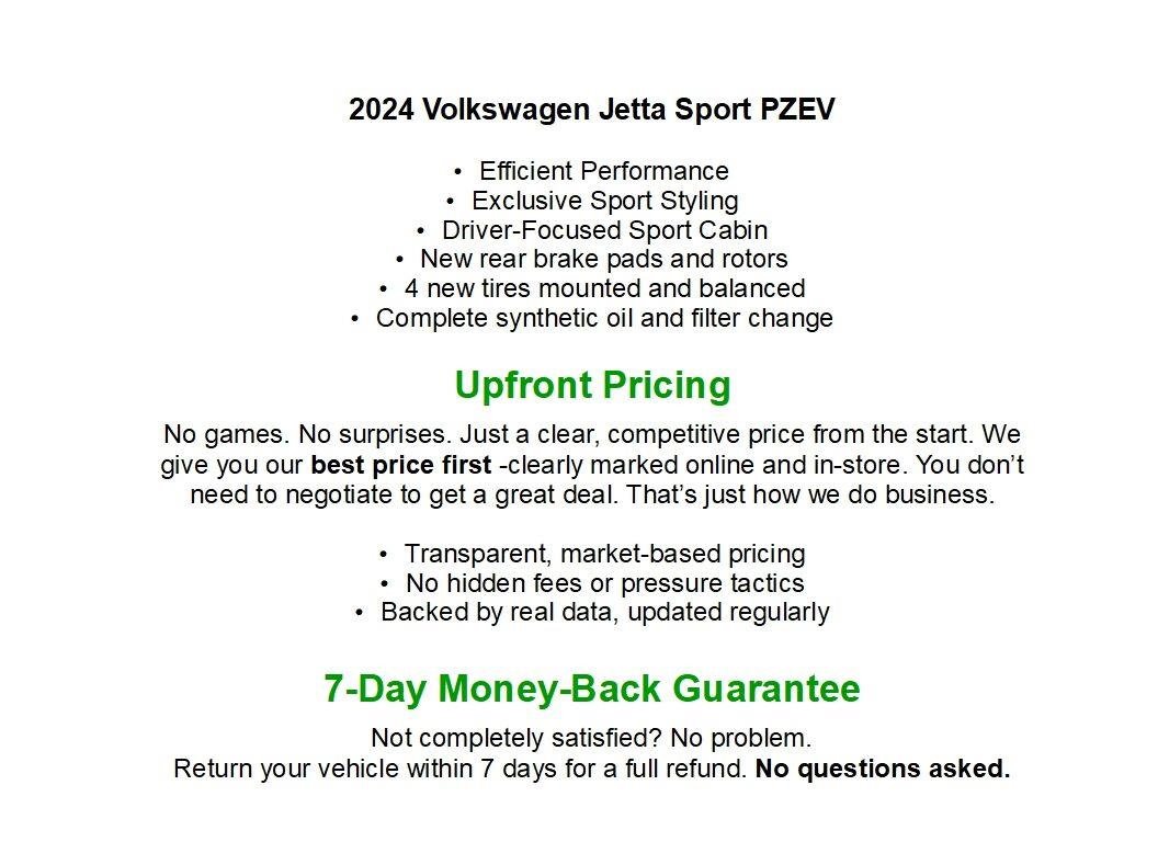 Used 2024 Volkswagen Jetta Sport FWD image 2