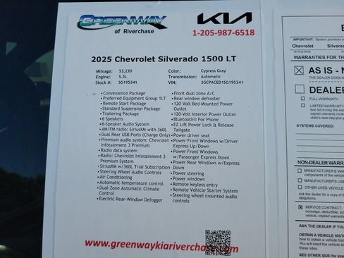 Used 2025 Chevrolet Silverado 1500 LT RWD image 32