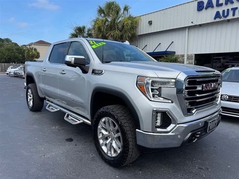 Used 2021 GMC Sierra 1500 SLT w/ SLT Premium Plus Package AWD/4WD image 2