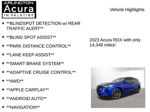 Certified 2023 Acura RDX A-Spec image 7