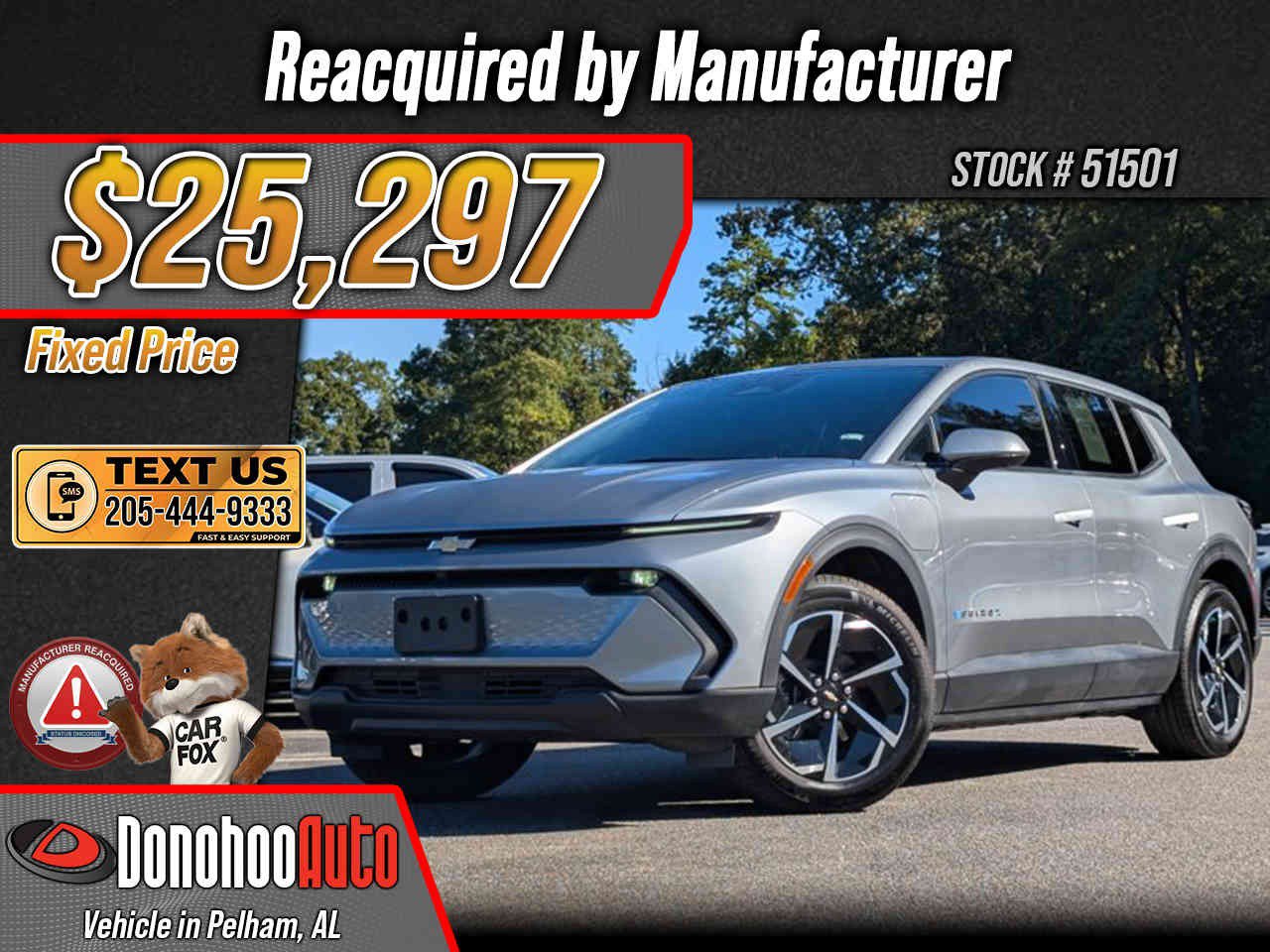 Used 2025 Chevrolet Equinox EV LT w/ Comfort Package FWD image 1