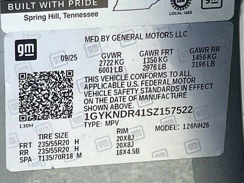 Used 2025 Cadillac XT5 Premium Luxury w/ Technology Package AWD/4WD image 34