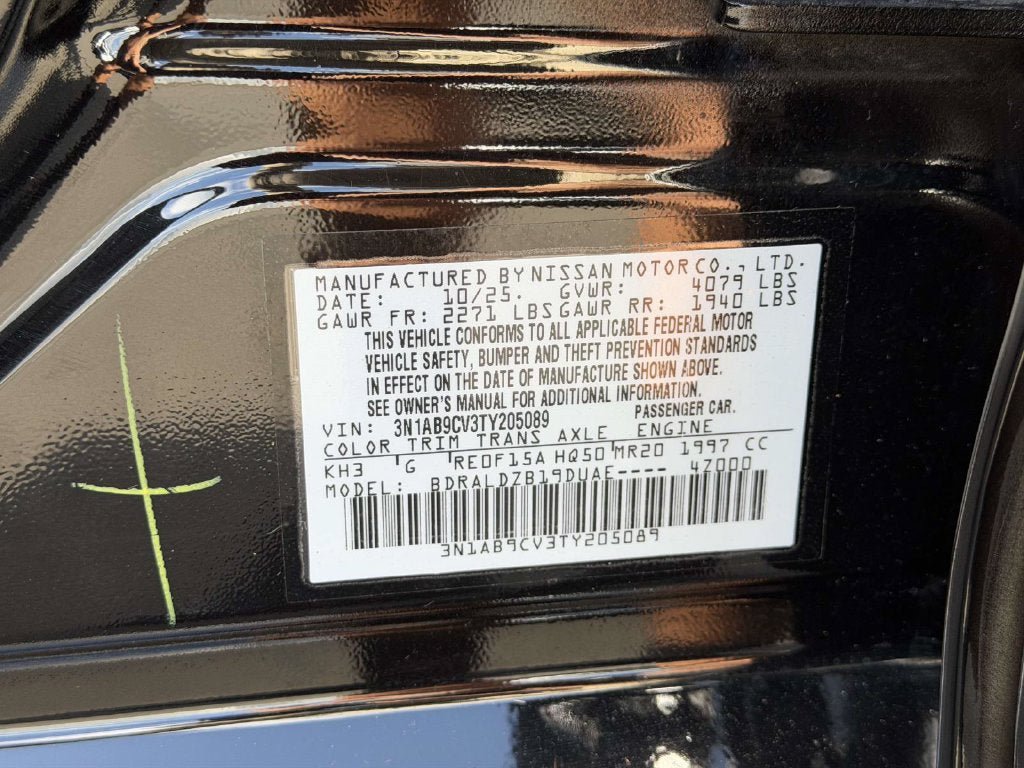 Certified 2026 Nissan Sentra SV w/ SV Convenience Package FWD image 17