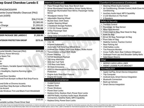 Used 2021 Jeep Grand Cherokee Laredo AWD/4WD image 6