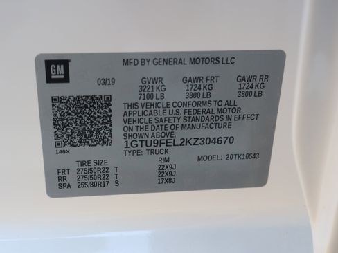 Used 2019 GMC Sierra 1500 Denali w/ Denali Ultimate Package AWD/4WD image 49