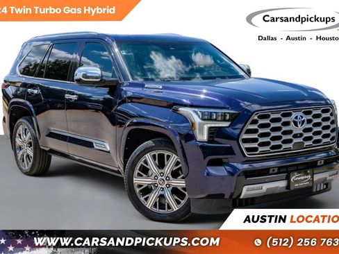 Used 2023 Toyota Sequoia Capstone AWD/4WD image 1