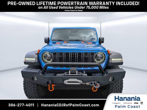 Used 2024 Jeep Wrangler Unlimited Rubicon w/ XTREMEE 35" Tire Package AWD/4WD image 8