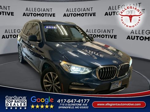 Used 2018 BMW X3 xDrive30i AWD/4WD image 1