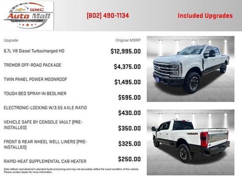 Used 2024 Ford F350 King Ranch w/ Tremor Off-Road Package AWD/4WD image 4