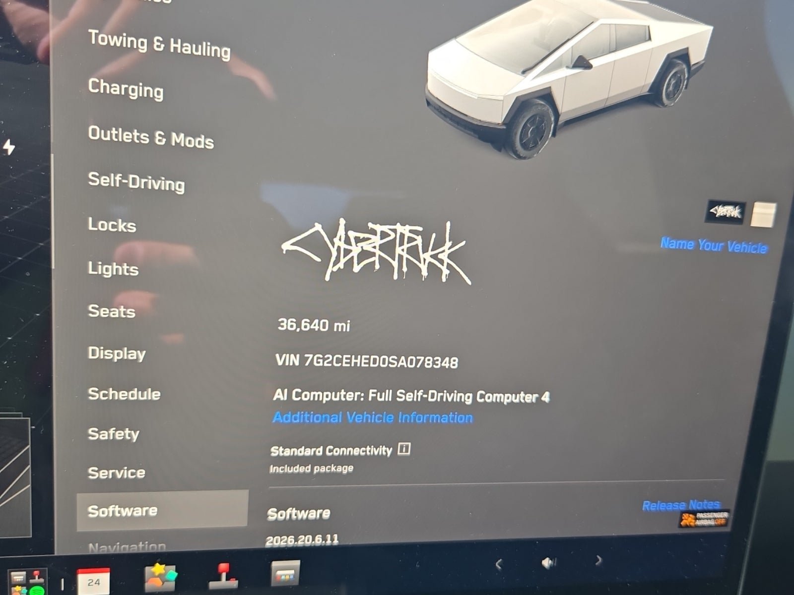 Used 2025 Tesla Cybertruck AWD Crew Cab image 6