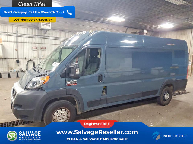Used 2020 RAM ProMaster 3500 FWD image 1