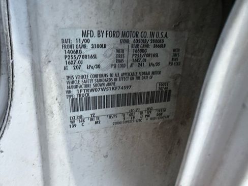 Used 2001 Ford F150 XLT image 44