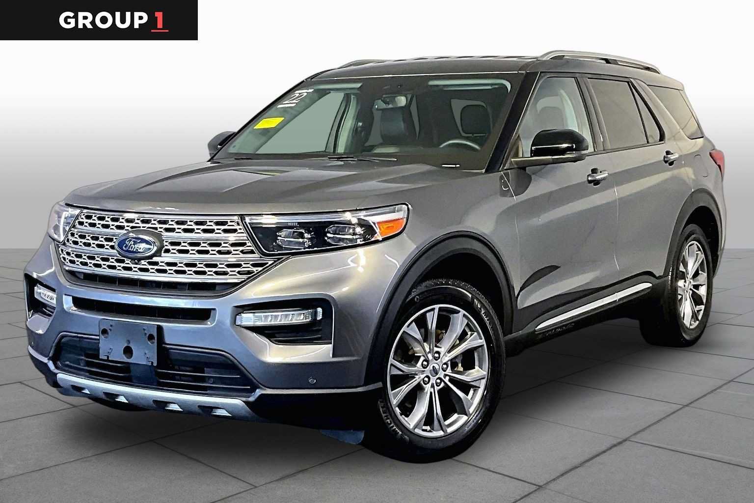 Used 2022 Ford Explorer Limited w/ Equipment Group 301A AWD/4WD image 1