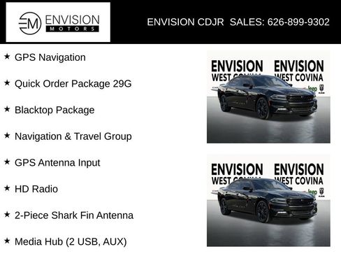 Certified 2023 Dodge Charger SXT w/ Blacktop Special Edition image 34